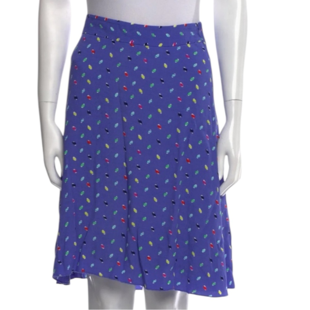 KATE SPADE Magnolia Petit Christmas Light  Full Skirt Purple Size 0 (XS) - Picture 4 of 11